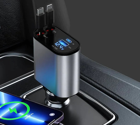 4 in 1 Fast Car Charger